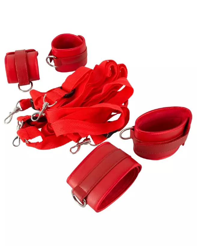 Image du set de contrainte de lit Bad Kitty pour bondage-2