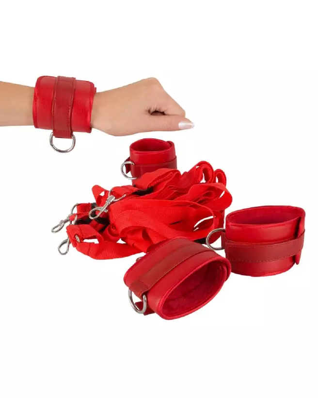 Image du set de contrainte de lit Bad Kitty pour bondage-3