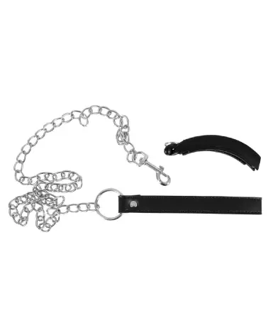 Image de la pince clitoris BK avec laisse par Bad Kitty pour stimulation-4