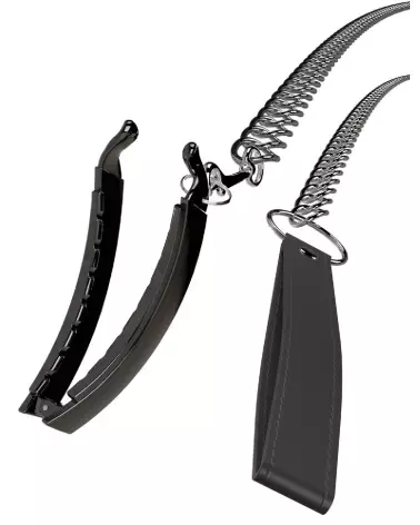 Image de la pince clitoris BK avec laisse par Bad Kitty pour stimulation-6