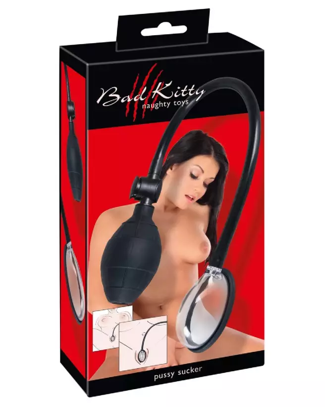Image de Bad Kitty Pussy Sucker Mini, sextoy gonflable pour stimulation intense-1