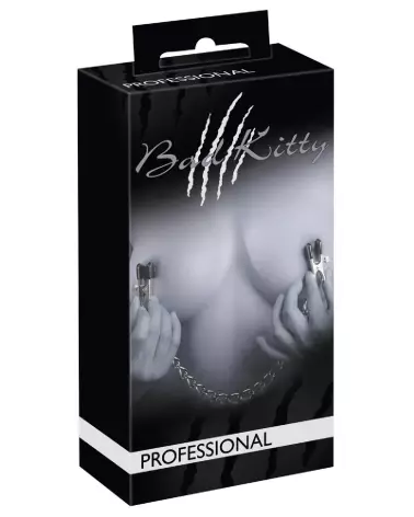 Image BK Chain avec pinces à tétons et clitoris de Bad Kitty pour stimulation érotique-1