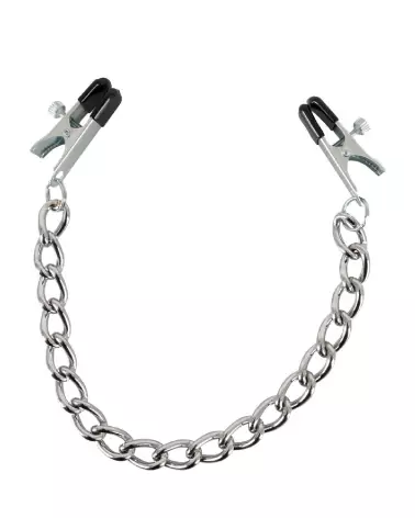 Image BK Chain avec pinces à tétons et clitoris de Bad Kitty pour stimulation érotique-2