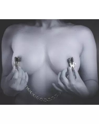Image BK Chain avec pinces à tétons et clitoris de Bad Kitty pour stimulation érotique-7