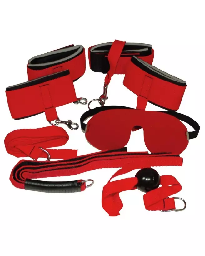 Photo du BK Red Giant 8-Piece Set de Bad Kitty, kit fetish complet-2
