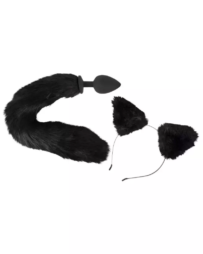Bad Kitty Pet Play Plug & Ears pour jeu de rôle félin et stimulation-2