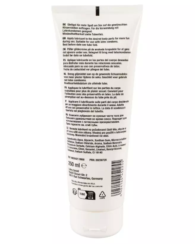 Image de lubrifiant Porn Sperm Pineapple 250 ml effet sperme réaliste-3