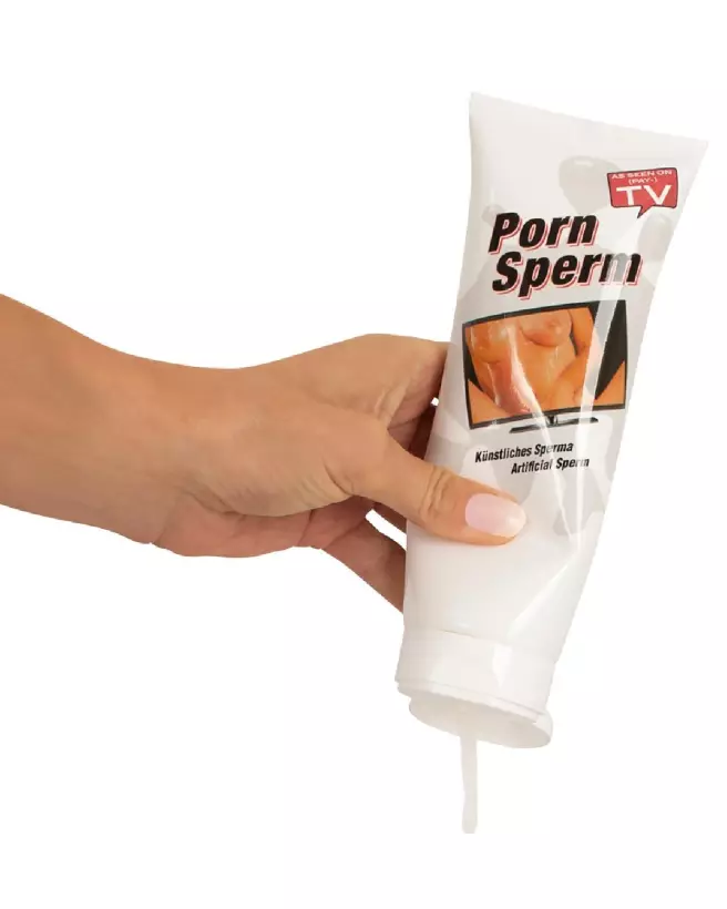 Lubrifiant Porn Sperm GP 250 ml texture faux sperme réaliste-3