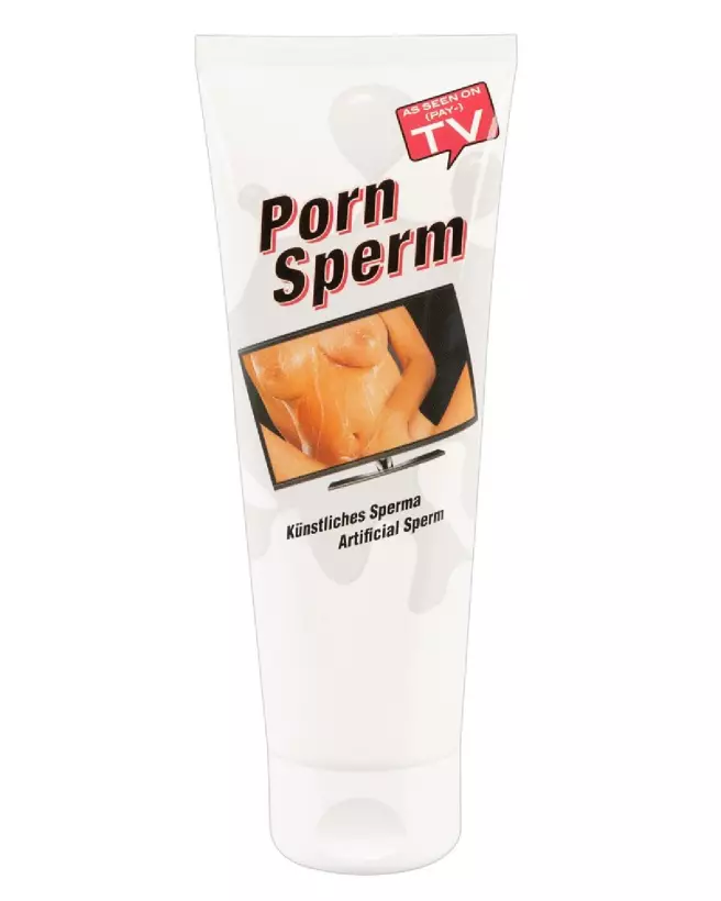 Image lubrifiant Porn Sperm GP 125ml effet sperme réaliste-1