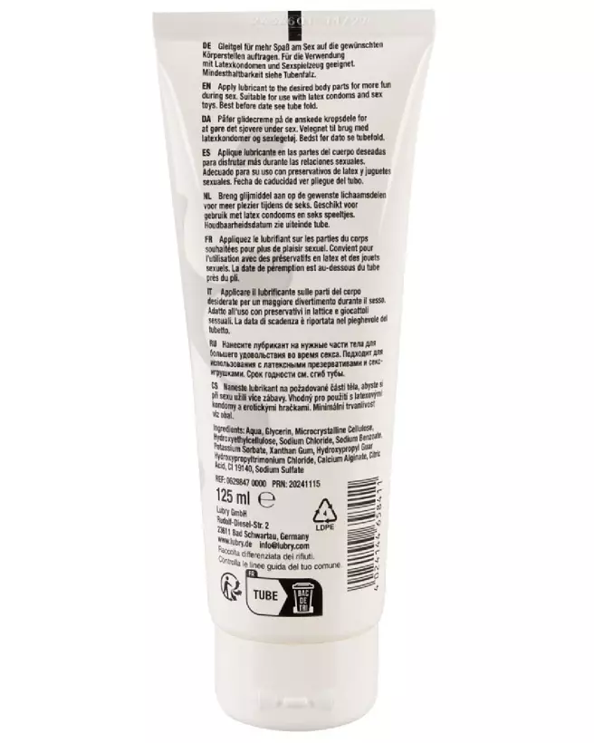 Image lubrifiant Porn Sperm GP 125ml effet sperme réaliste-2