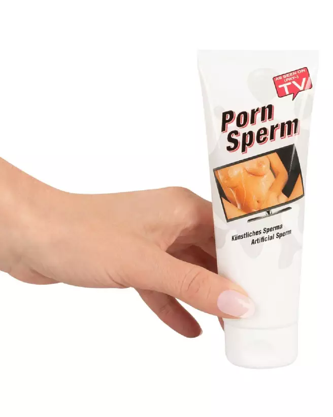 Image lubrifiant Porn Sperm GP 125ml effet sperme réaliste-3