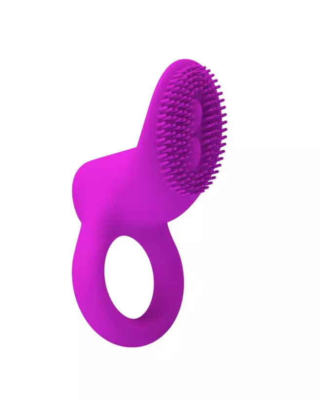 Cockring vibrant Pretty Love Cobra Rose pour endurance et plaisir-1