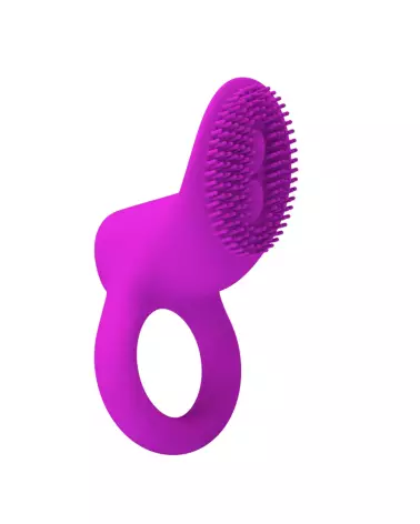Cockring vibrant Pretty Love Cobra Rose pour endurance et plaisir-1