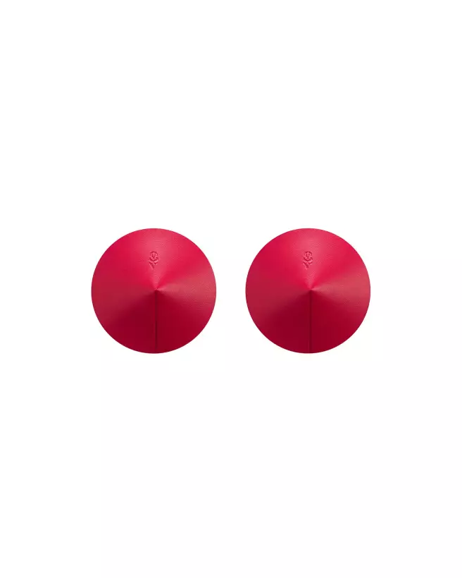 Cache-tétons rouges premium Obsessive pour élégance et séduction-1