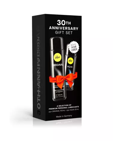 Coffret Anniversaire Pjur Lubrifiant Silicone Premium 30 ans-2