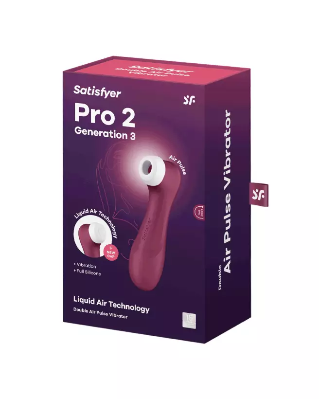 Satisfyer Pro2 Gene3 Purple stimulateur clitoridien de haute performance-2