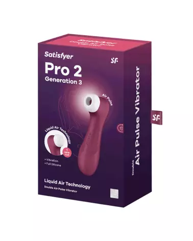 Satisfyer Pro2 Gene3 Purple stimulateur clitoridien de haute performance-2