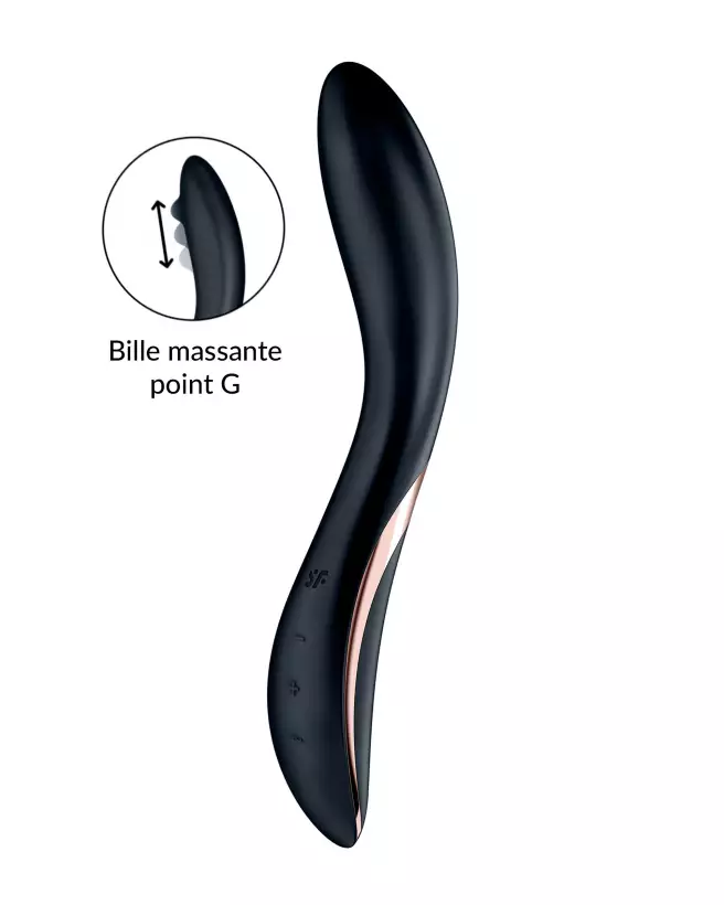 Image du Satisfyer Rrrrolling Explos Noir pour stimulation du Point G-1