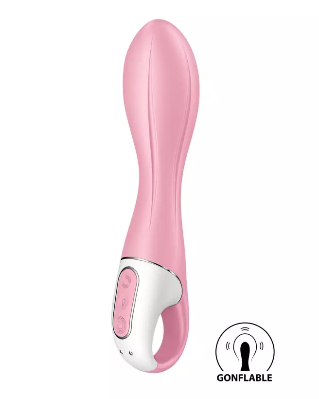 Image du Satisfyer Air Pump Vibrator 2, gode gonflable innovant pour plaisir maximal-1
