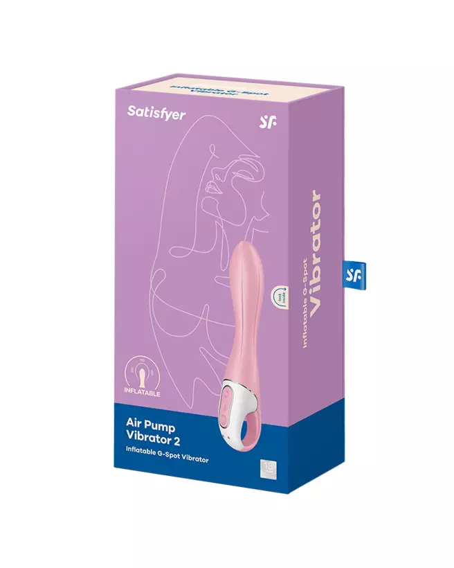 Image du Satisfyer Air Pump Vibrator 2, gode gonflable innovant pour plaisir maximal-2