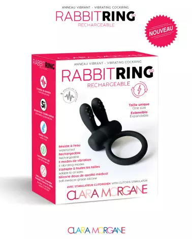 Rabbit Ring Rechargeable Clara Morgane - image 4