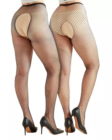 Collants noirs Rougir de Désir taille unique confort élégant-1