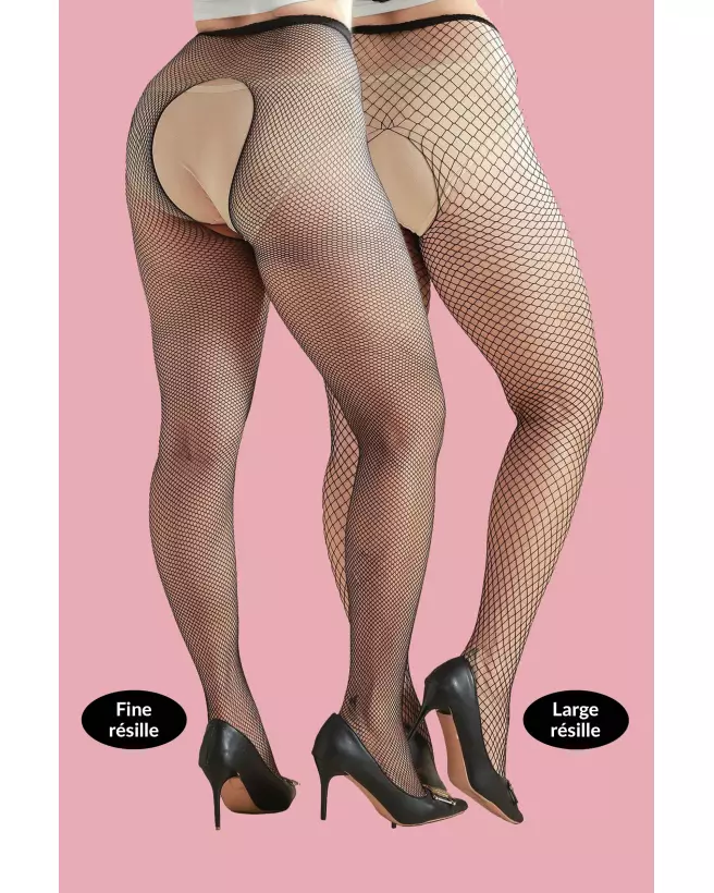 Collants noirs Rougir de Désir taille unique confort élégant-2