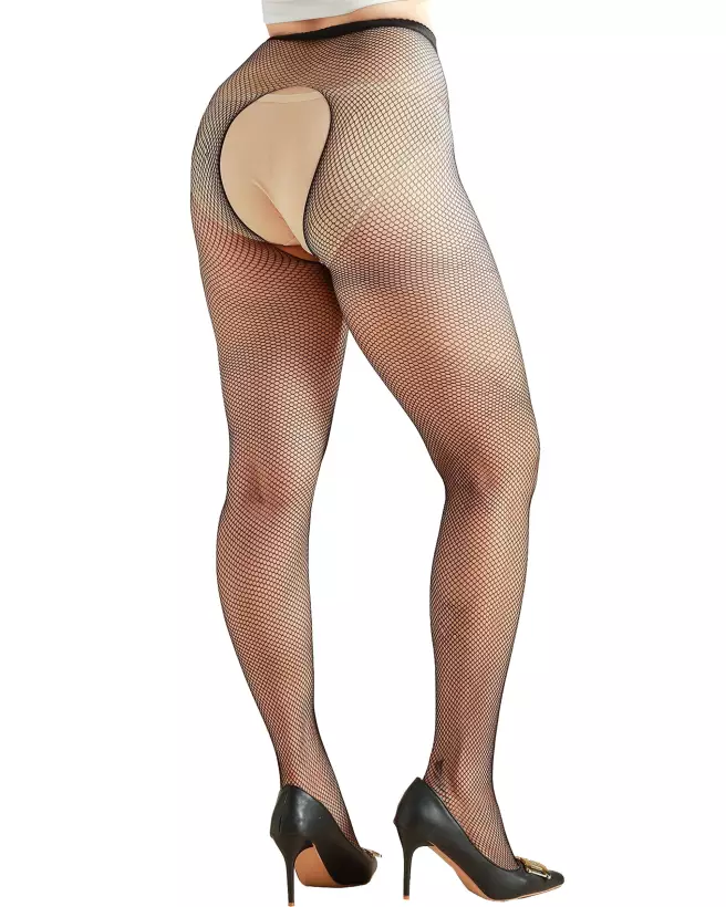 Collants noirs Rougir de Désir taille unique confort élégant-3