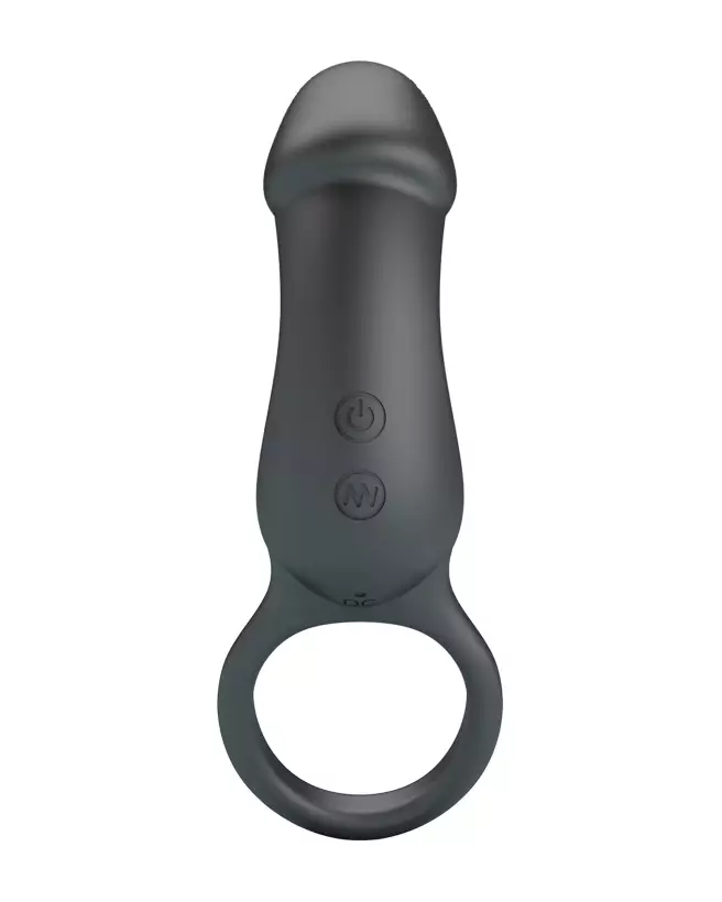 Image du cockring vibrant Pretty Love Trae, jouet érotique pour couple enhancing performance et plaisir.-3