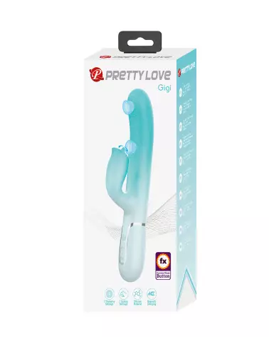 Pretty Love GIGI Rabbit Vibrator for Intense Dual Stimulation-2