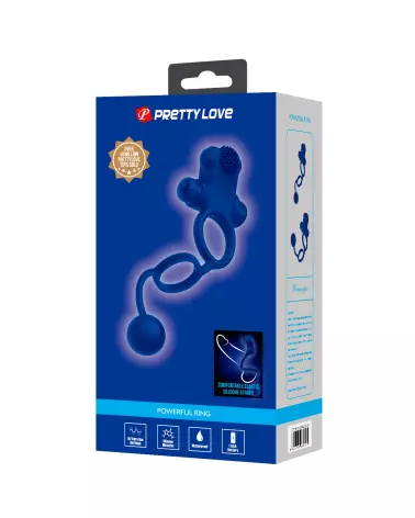 Pretty Love Remington anneau vibrant pour endurance et plaisir-2