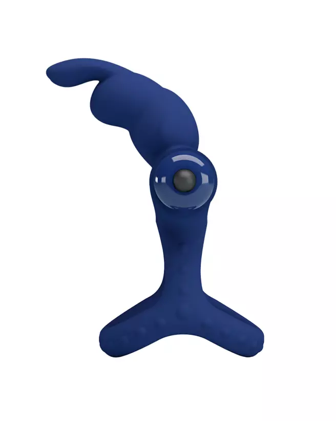 Image du cockring vibrant PRETTY LOVE LUCHITO, accessoire intime ajustable pour couples-3