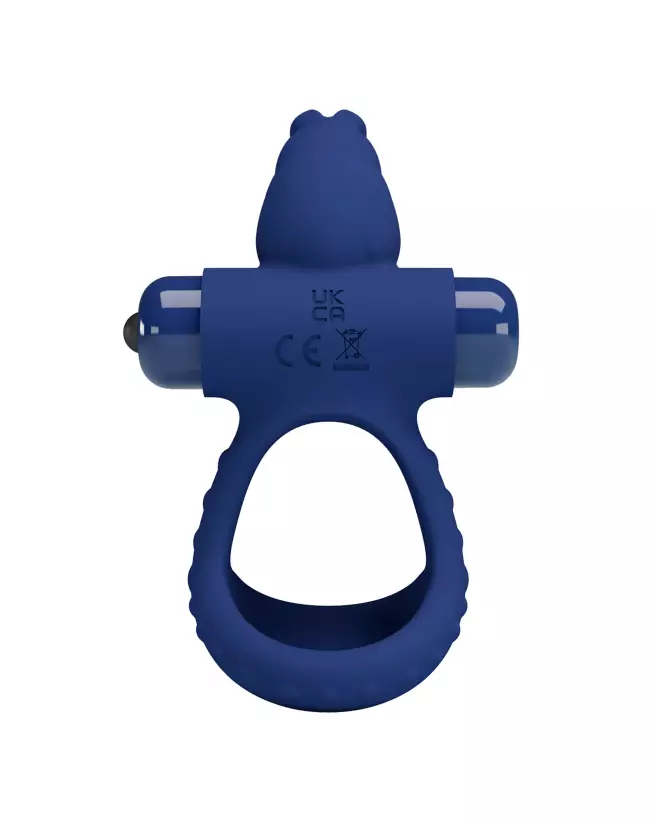 Image du cockring vibrant PRETTY LOVE LUCHITO, accessoire intime ajustable pour couples-5