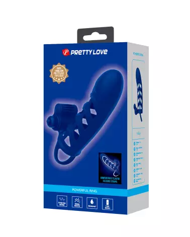 Image du cockring Pretty Love Altaf, accessoire vibrant pour plaisir masculin-2