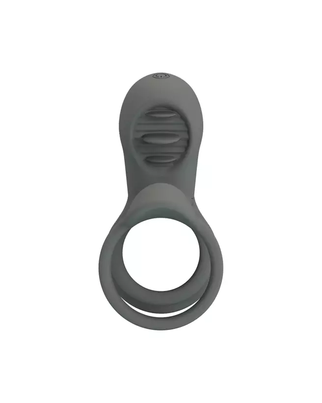 Image de l'anneau vibrant Pretty Love Jammy, stimulateur érotique en silicone pour couples-6