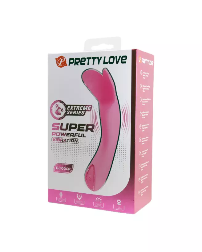 Image du vibromasseur Pretty Love DJ Cock, jouet intime performant et discret-2