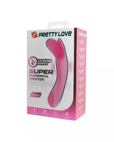 Image du vibromasseur Pretty Love DJ Cock, jouet intime performant et discret-2