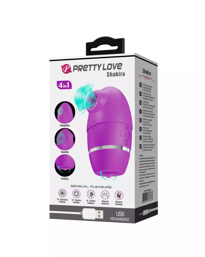 Image du stimulateur clitoridien PRETTY LOVE SHAKIRA, produit discret et puissant de Pretty Love-2
