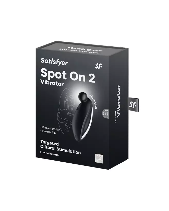 Image du Satisfyer Spot On Noir, vibromasseur élégant et performant-2