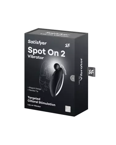 Image du Satisfyer Spot On Noir, vibromasseur élégant et performant-2