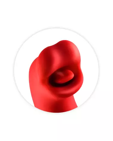 Image du stimulateur point G YOBA KISSY ROUGE pour plaisir intense-3