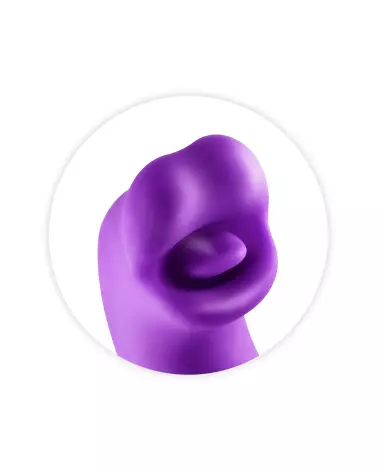 Image du stimulateur YOBA Kissy Violet pour Point G, jouet intime étanche et ergonomique-3