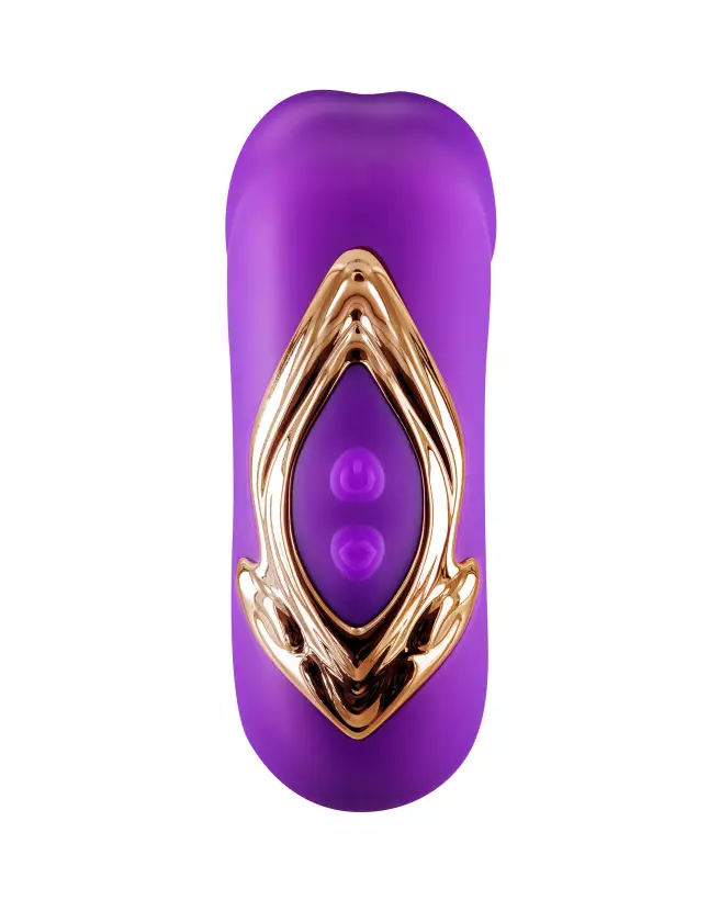 Image du stimulateur YOBA Kissy Violet pour Point G, jouet intime étanche et ergonomique-6