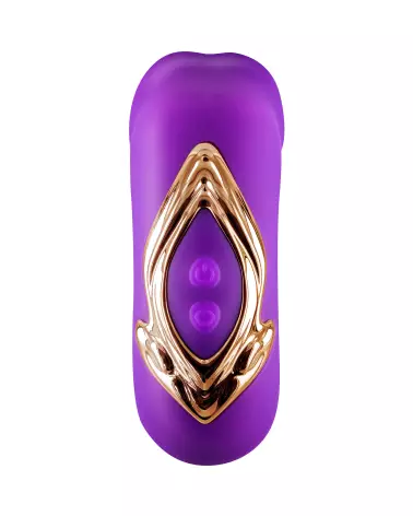 Image du stimulateur YOBA Kissy Violet pour Point G, jouet intime étanche et ergonomique-6