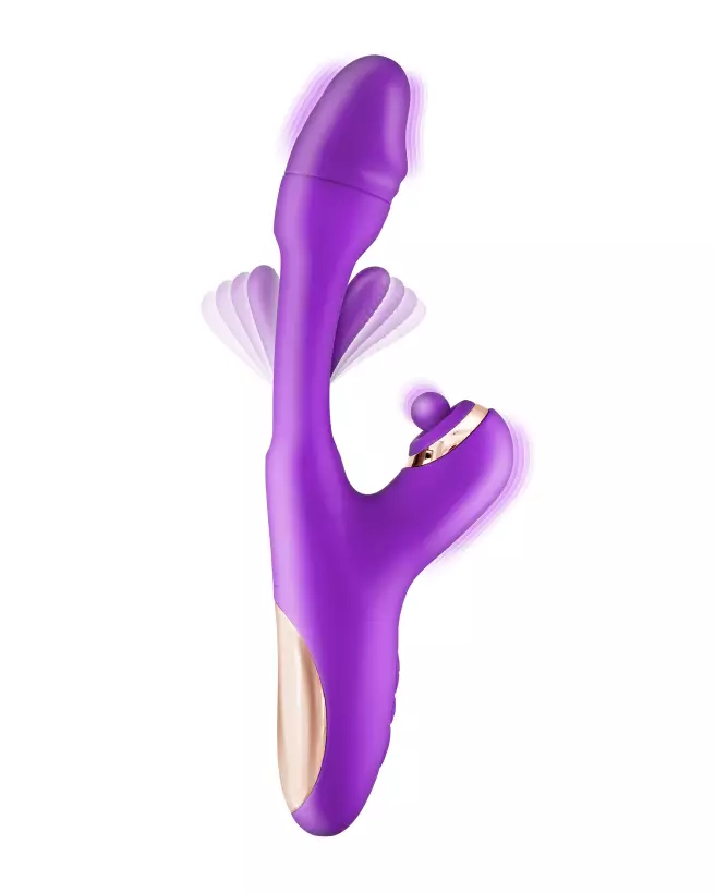Image du YOBA Joyfully Violet, vibrator Rabbit de haute qualité pour plaisir maximal-1