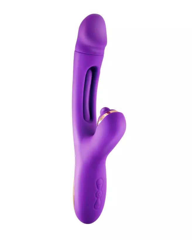 Image du YOBA Joyfully Violet, vibrator Rabbit de haute qualité pour plaisir maximal-4