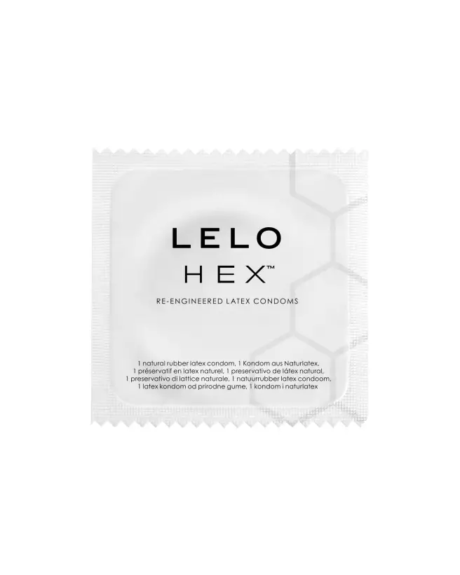 Image de préservatifs LELO HEX Original x3, technologie innovante et confort optimal-2