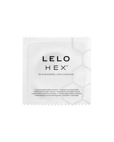 Image de préservatifs LELO HEX Original x3, technologie innovante et confort optimal-2