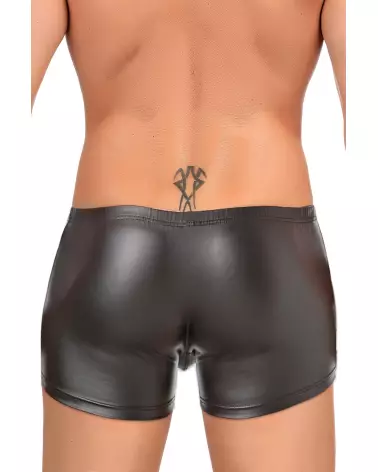 Boxer Homme Noir à Pressions Taille S/M Marque Paris Hollywood-3