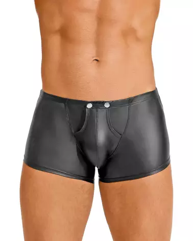 Boxer noir à pressions PARIS HOLLYWOOD taille L/XL pour homme-1